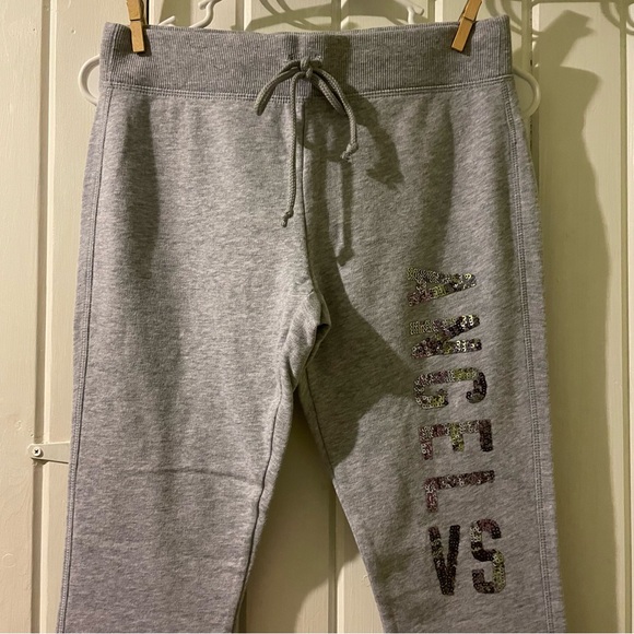 VS. PINK bling flared sweatpants X-small NWOT - Picture 2 of 11